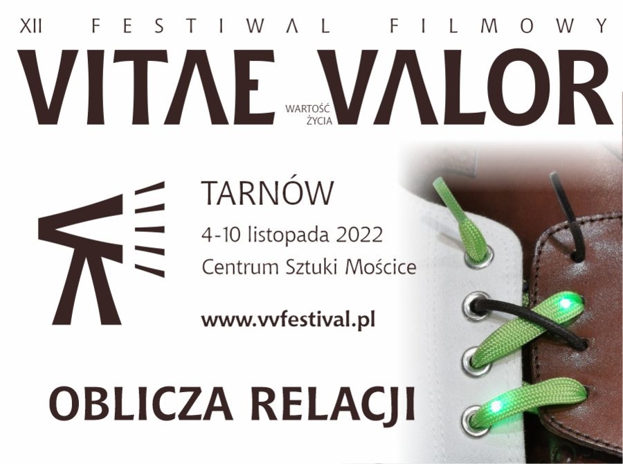 Plakat XII Festiwalu Filmowego „Vitae Valor”